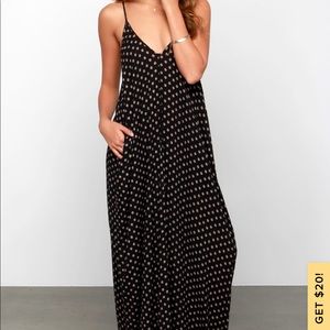 Lulus maxi dress